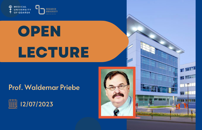 Prof. Waldemar Priebe – open lecture