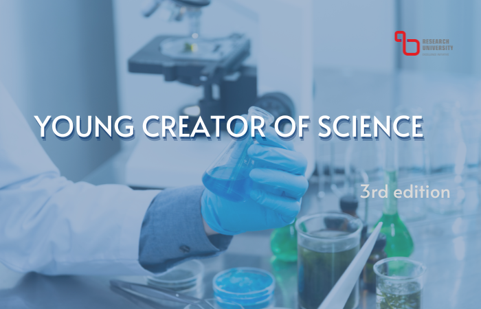 Young Creator of Science. Recruitment for the 3rd edition has started