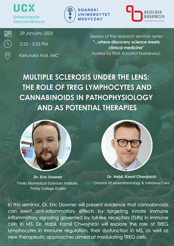 Research seminar "…where discovery science meets clinical medicine"