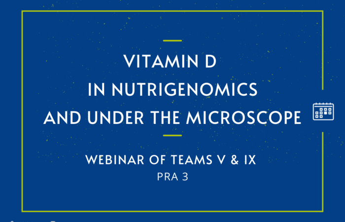 Summary of the meeting "Vitamin D in nutrigenomics and under the microscope"