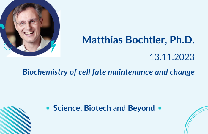Matthias Bochtler, Ph.D.  – open lecture