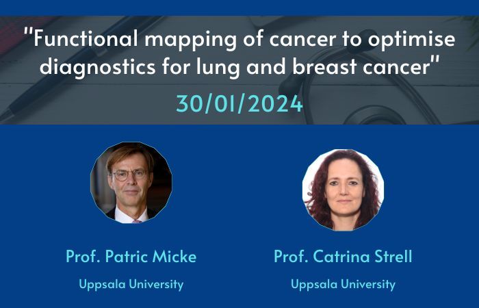 "Functional mapping of cancer to optimise diagnostics for lung and breast cancer" – open lecture